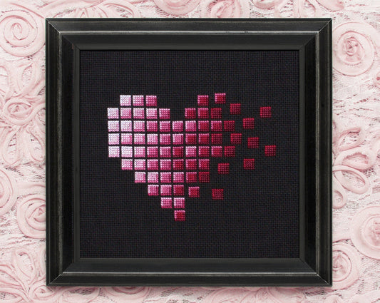 Piece of My Heart - Digital PDF Cross Stitch Pattern