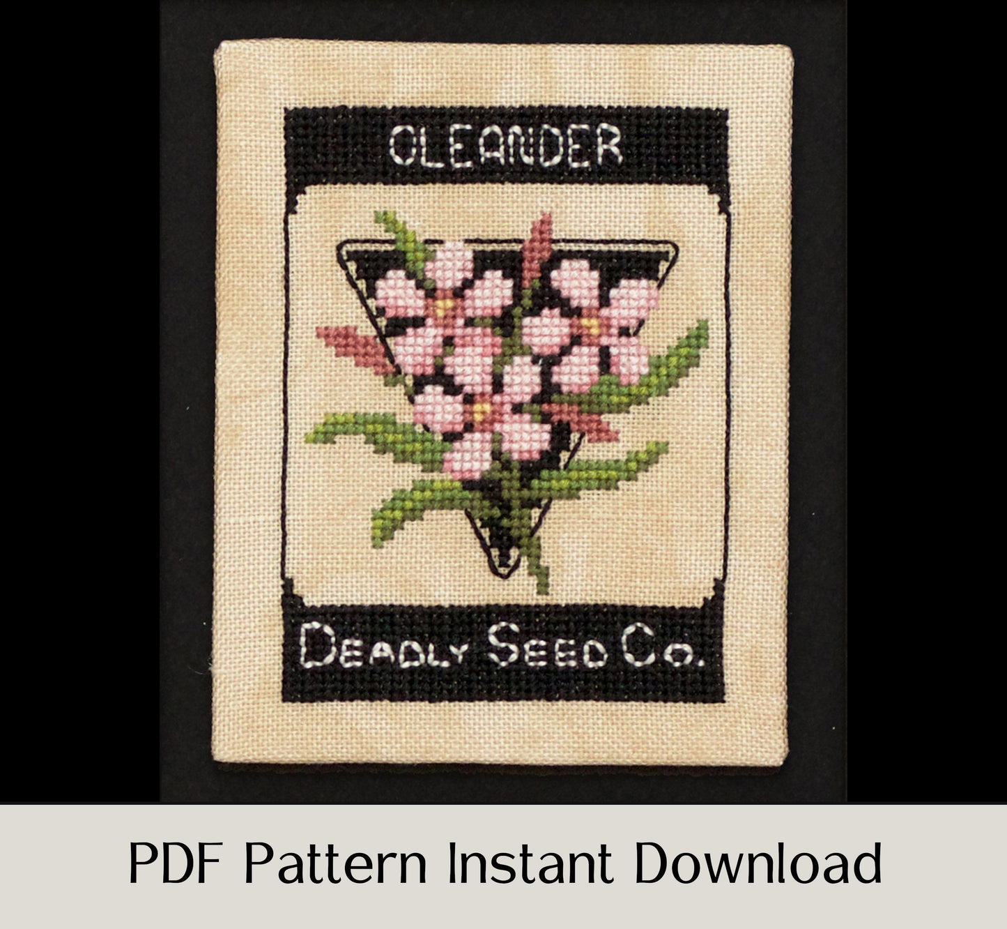 Deadly Seed Co. - Digital PDF Cross Stitch Pattern