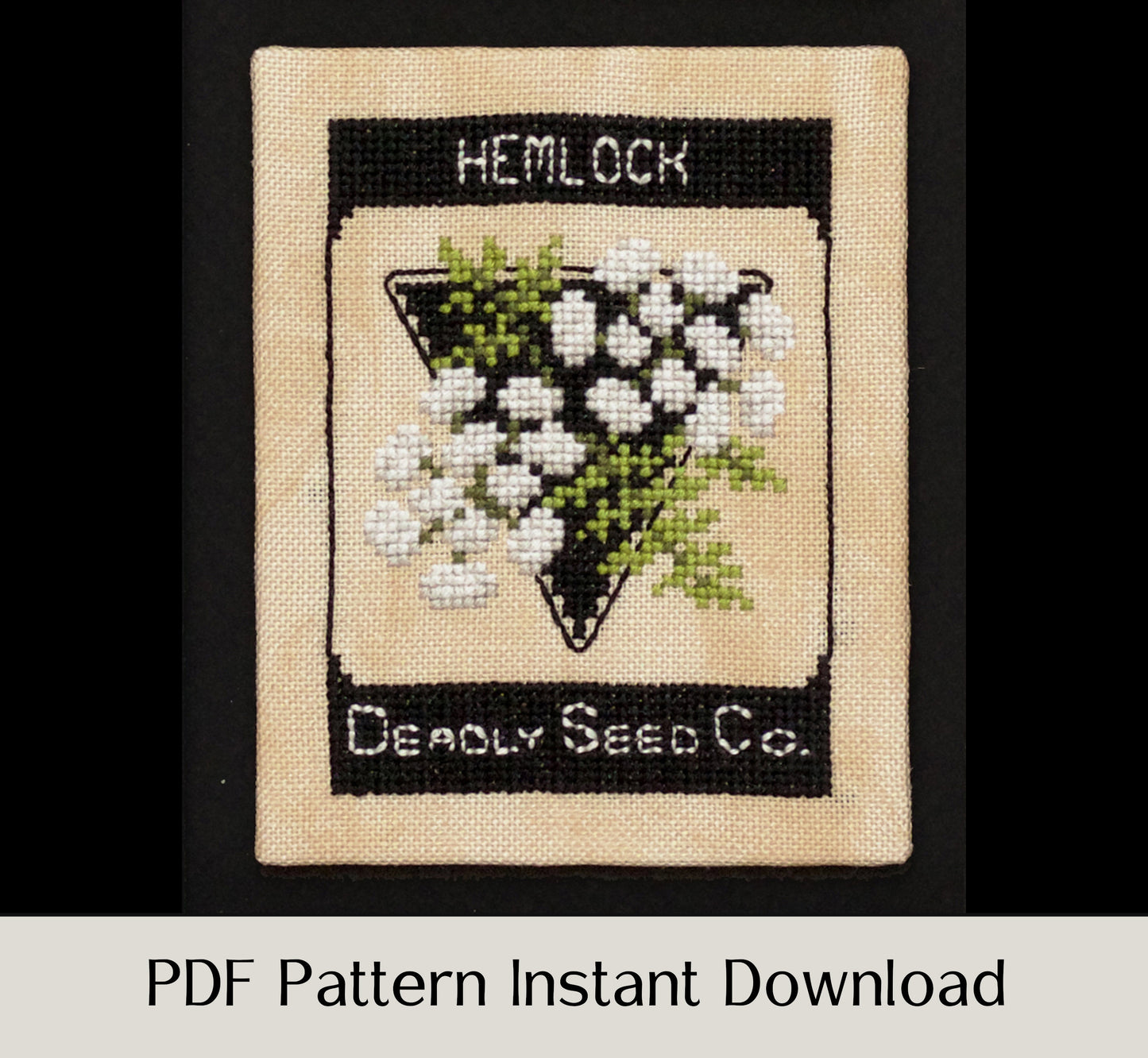 Deadly Seed Co. - Digital PDF Cross Stitch Pattern