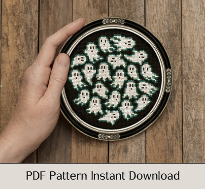 Ghost Sampler - Digital PDF Cross Stitch Pattern