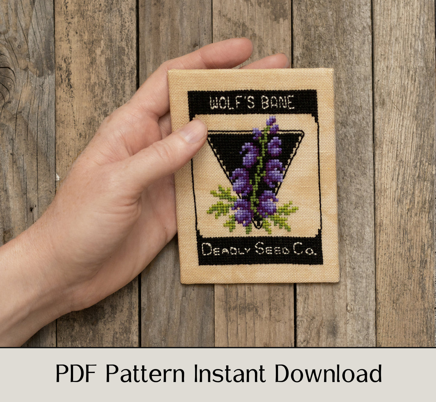 Deadly Seed Co. - Digital PDF Cross Stitch Pattern