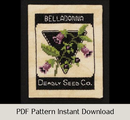 Deadly Seed Co. - Digital PDF Cross Stitch Pattern