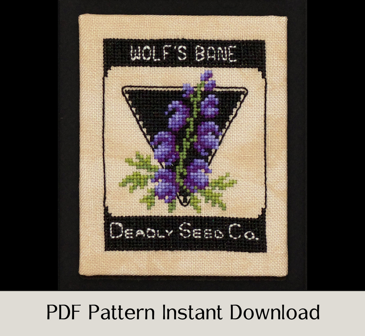 Deadly Seed Co. - Digital PDF Cross Stitch Pattern