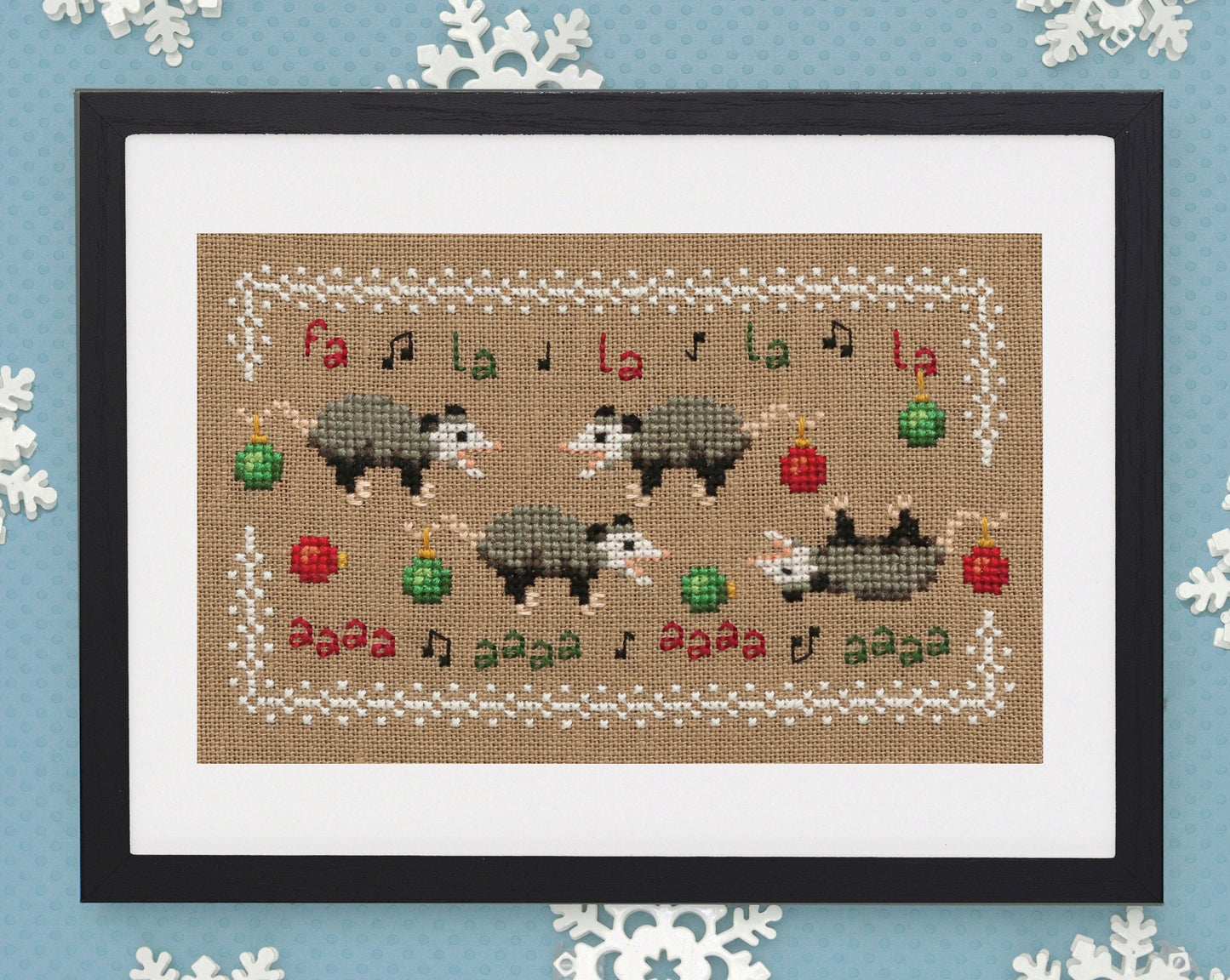 Fa La Aaaa - Digital PDF Cross Stitch Pattern